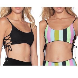 MAAJI Artemis Portico Bikini Bralette Top.Scoop Neck.New with Tag!